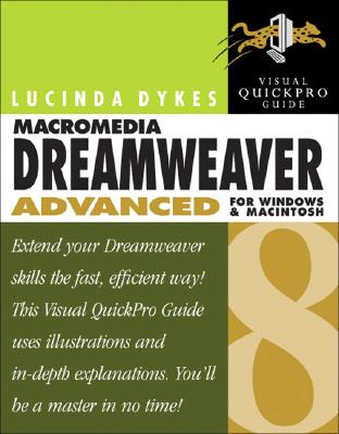 ISBN 9780321384027 Macromedia Dreamweaver 8 Advanced for Windows and Macintosh: Visual Quickpro Guide/PEACHPIT PR/Lucinda Dykes 本・雑誌・コミック 画像