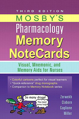 ISBN 9780323078009 Mosby's Pharmacology Memory Notecards: Visual, Mnemonic, and Memory Aids for Nurses/C V MOSBY CO/JoAnn Zerwekh 本・雑誌・コミック 画像