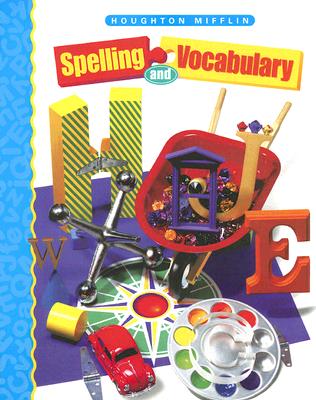 ISBN 9780395855317 Houghton Mifflin Spelling and Vocabulary: Student Edition (Softcover) Level 4 1998/STECK VAUGHN C0/Houghton Mifflin Company 本・雑誌・コミック 画像