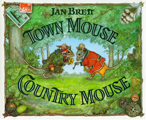 ISBN 9780399226229 Town Mouse Country Mouse/PUTNAM YOUNG READERS/Jan Brett 本・雑誌・コミック 画像