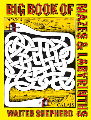 ISBN 9780486229515 Big Book of Mazes and Labyrinths /DOVER PUBN INC/Walter Shepherd 本・雑誌・コミック 画像