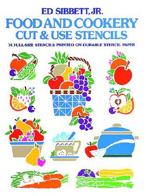 ISBN 9780486246277 FOOD & COOKERY CUT & USE STENCILS/DOVER PUBLICATIONS INC (USA)./ED SIBBETT 本・雑誌・コミック 画像