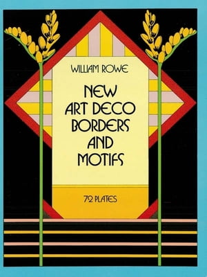 ISBN 9780486247090 NEW ART DECO BORDERS AND MOTIFS/DOVER PUBLICATIONS INC (USA)./WILLIAM ROWE 本・雑誌・コミック 画像