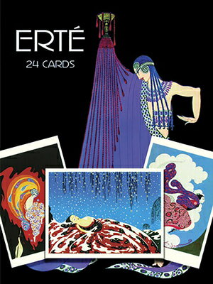 ISBN 9780486247304 ERTE POSTCARDS IN FULL COLOR/DOVER PUBLICATIONS INC (USA)./ERTE 本・雑誌・コミック 画像