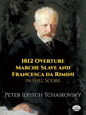 ISBN 9780486290690 1812 Overture, Marche Slave and Francesca Da Rimini in Full Score /DOVER PUBN INC/Peter Ilyitch Tchaikovsky 本・雑誌・コミック 画像