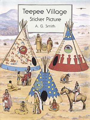 ISBN 9780486296685 TEEPEE VILLAGE STICKER PICTURE/DOVER PUBLICATIONS INC (USA)./A. G. SMITH 本・雑誌・コミック 画像