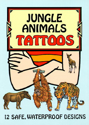 ISBN 9780486298740 JUNGLE ANIMALS TATTOOS/DOVER PUBLICATIONS INC (USA)./DIANNE GASPAS-ETTL 本・雑誌・コミック 画像