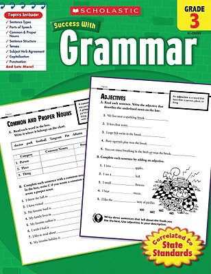 ISBN 9780545201056 SUCCESS WITH GRAMMAR:GRADE 3(P) /SCHOLASTIC INC (USA)./. 本・雑誌・コミック 画像