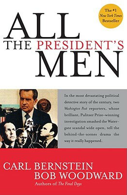 ISBN 9780671894412 All the President's Men/TOUCHSTONE PRESS/Carl Bernstein 本・雑誌・コミック 画像