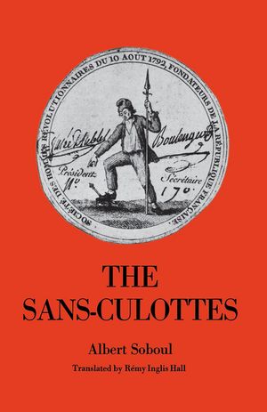 ISBN 9780691007823 The Sans-Culottes/PRINCETON UNIV PR/Albert Soboul 本・雑誌・コミック 画像