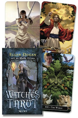 ISBN 9780738769325 Witches Tarot Mini /LLEWELLYN PUB/Ellen Dugan 本・雑誌・コミック 画像