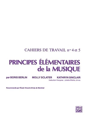 ISBN 9780757930416 Principes Elementaires de la Musique: Cahiers de Travail Nos. 4 Et 5/WARNER BROS PUBN/Boris Berlin 本・雑誌・コミック 画像