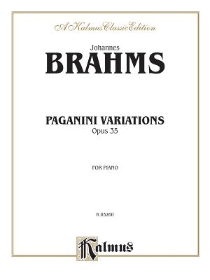 ISBN 9780769267913 Paganini Variations (Complete)/ALFRED PUBN/Johannes Brahms 本・雑誌・コミック 画像