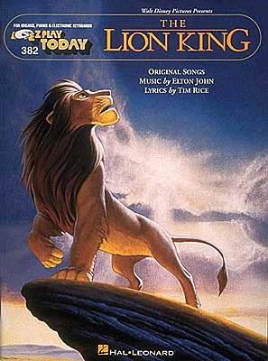 ISBN 9780793534708 Disney's the Lion King: E-Z Play Today Volume 382/MUSIC SALES CORP/OMNIBUS PR/John Rice T 本・雑誌・コミック 画像