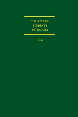 ISBN 9780804705677 Thai-English Student's Dictionary/STANFORD UNIV PR/Mary R. Haas 本・雑誌・コミック 画像