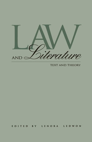 ISBN 9780815314721 Law and LiteratureText and Theory Lenora Ledwon 本・雑誌・コミック 画像