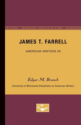 ISBN 9780816603039 James T. Farrell - American Writers 29: University of Minnesota Pamphlets on American Writers Minnesota Archi/UNIV OF MINNESOTA PR/Edgar M. Branch 本・雑誌・コミック 画像