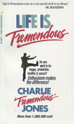 ISBN 9780842321846 Life Is Tremendous/TYNDALE HOUSE PUBL/Charlie Jones 本・雑誌・コミック 画像