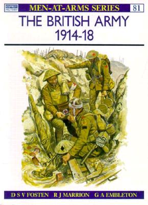 ISBN 9780850452877 The British Army 1914-18/OSPREY PUB INC/Donald Fosten 本・雑誌・コミック 画像