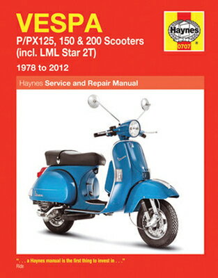ISBN 9780857339843 Vespa: P/Px125, 150 & 200 Scooters (Incl. LML Star 2t) 1978 to 2014 Revised/HAYNES PUBN/Max Haynes 本・雑誌・コミック 画像