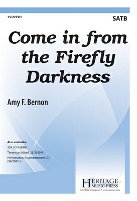 ISBN 9780893286156 Come in from the Firefly Darkness/LORENZ EDUC PUBL/Amy F. Bernon 本・雑誌・コミック 画像