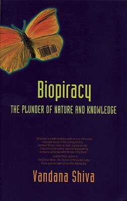 ISBN 9780896085558 Biopiracy: The Plunder of Nature and Knowledge/SOUTH END PR/Vandana Shiva 本・雑誌・コミック 画像