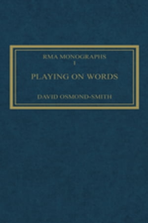 ISBN 9780947854003 Playing on WordsA Guide to Luciano Berio's Sinfonia David Osmond-Smith 本・雑誌・コミック 画像