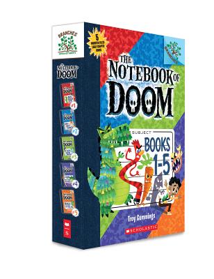 ISBN 9781338253368 The Notebook of Doom, Books 1-5: A Branches Box Set/SCHOLASTIC BK SERVICES/Troy Cummings 本・雑誌・コミック 画像