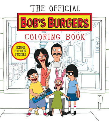 ISBN 9781368101011 The Official Bob's Burgers Coloring Book/HYPERION/Loren Bouchard 本・雑誌・コミック 画像