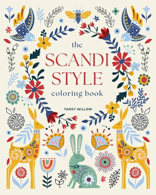 ISBN 9781398844551 The Scandi Style Coloring Book: Over 40 Designs to Color/SIRIUS ENTERTAINMENT/Tansy Willow 本・雑誌・コミック 画像