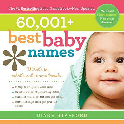 ISBN 9781402260278 60,001+ Best Baby Names/SOURCEBOOK TRADE/Diane Stafford 本・雑誌・コミック 画像