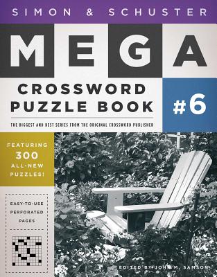 ISBN 9781416587842 Simon & Schuster Mega Crossword Puzzle Book #6/FIRESIDE BOOKS/John M. Samson 本・雑誌・コミック 画像