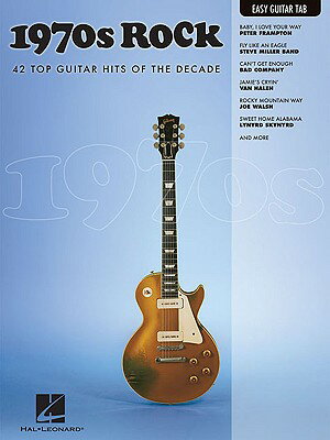 ISBN 9781423489351 1970s Rock: Easy Guitar with Notes & Tab/HAL LEONARD PUB CO/Hal Leonard Corp 本・雑誌・コミック 画像