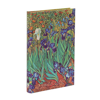 ISBN 9781439798096 Paperblanks Van Gogh's Irises Van Gogh's Irises Hardcover Journal Mini Unlined Elastic Band 176 Pg 8/PAPERBLANKS/Paperblanks 本・雑誌・コミック 画像