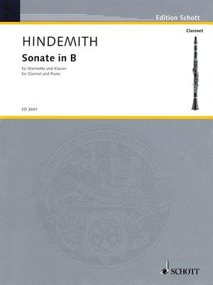 ISBN 9781495016554 Sonata in B-Flat: Clarinet and Piano/HAL LEONARD PUB CO/Paul Hindemith 本・雑誌・コミック 画像