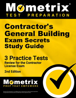 ISBN 9781516726158 Contractor's General Building Exam Secrets Study Guide: 3 Practice Tests, Review for the Contractor/MOMETRIX MEDIA LLC/Mometrix 本・雑誌・コミック 画像