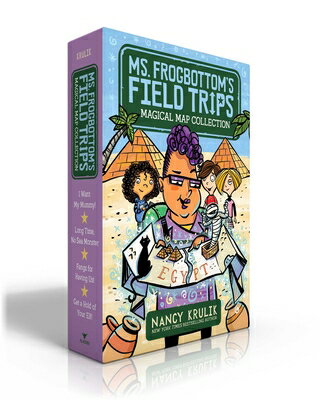 ISBN 9781534496538 Ms. Frogbottom's Field Trips Magical Map Collection (Boxed Set): I Want My Mummy!; Long Time, No Sea Boxed Set/ALADDIN/Nancy Krulik 本・雑誌・コミック 画像