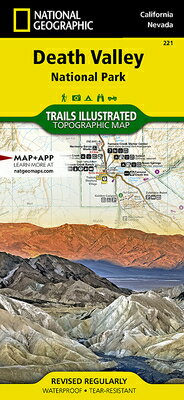 ISBN 9781566953214 Death Valley National Park Map /NATL GEOGRAPHIC MAPS/National Geographic Maps 本・雑誌・コミック 画像