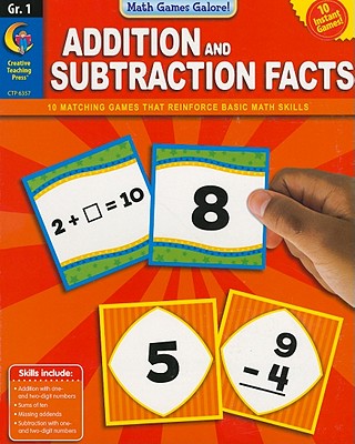 ISBN 9781591989851 Addition and Subtraction Facts, Grade 1/CREATIVE TEACHING PR INC/Steven J. Davis 本・雑誌・コミック 画像