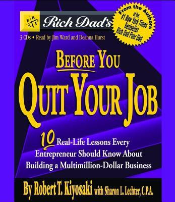 ISBN 9781594830778 Before You Quit Your Job: 10 Real-Life Lessons Every Entrepreneur Should Know about Building a Multi/HACHETTE AUDIOBOOKS/Robert T. Kiyosaki 本・雑誌・コミック 画像