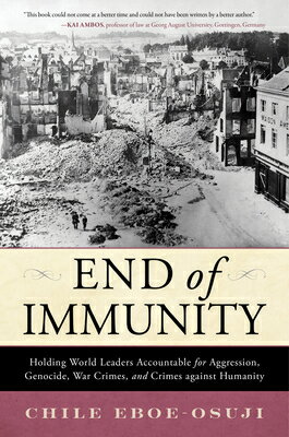 ISBN 9781633889903 End of Immunity/PROMETHEUS BOOKS/Chile Eboe-Osuji 本・雑誌・コミック 画像