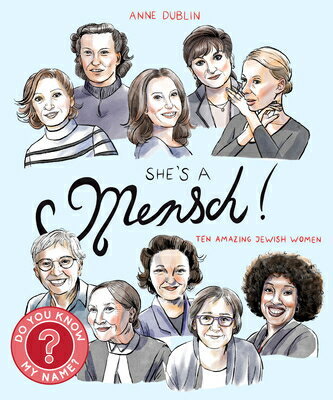 ISBN 9781772603200 She's a Mensch!: Ten Amazing Jewish Women/SECOND STORY PR/Anne Dublin 本・雑誌・コミック 画像