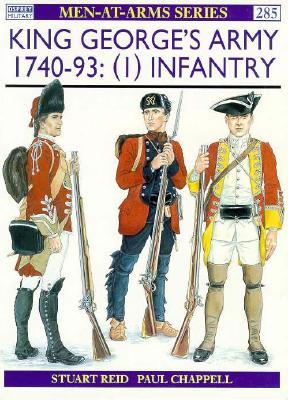 ISBN 9781855325159 King George's Army 1740 93 (1): Infantry/OSPREY PUB INC/Stuart Reid 本・雑誌・コミック 画像