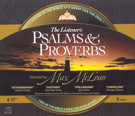 ISBN 9781931047210 Listener's Psalms and Proverbs-NIV/FELLOWSHIP FOR THE PERFORMING/Max E. McLean 本・雑誌・コミック 画像