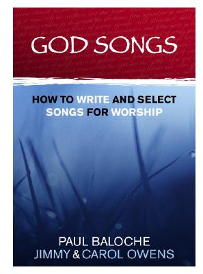 ISBN 9781933150031 God Songs: How to Write and Select Songs for Worship/PROVIDENT MUSIC DIST/Paul Baloche 本・雑誌・コミック 画像