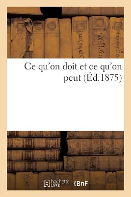 ISBN 9782012823334 CE Qu'on Doit Et CE Qu'on Peut/HACHETTE LIVRE/Sans Auteur 本・雑誌・コミック 画像