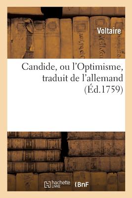 ISBN 9782013746748 Candide, Ou l'Optimisme/HACHETTE LIVRE/Voltaire 本・雑誌・コミック 画像