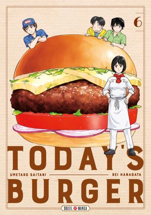 ISBN 9782302103870 Today's Burger T06 Rei Hanagata 本・雑誌・コミック 画像