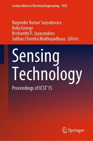 ISBN 9783031298707 Sensing Technology Proceedings of ICST'15 本・雑誌・コミック 画像