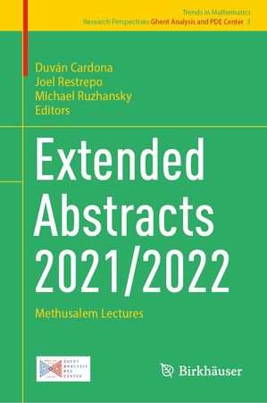 ISBN 9783031485787 Extended Abstracts 2021/2022 Methusalem Lectures 本・雑誌・コミック 画像